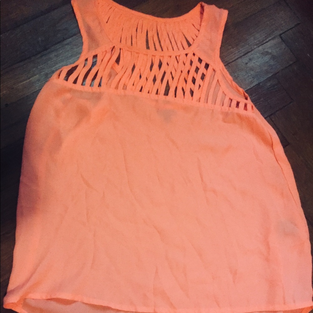Charolette Russe hot pink tank top for sale!!! 😍